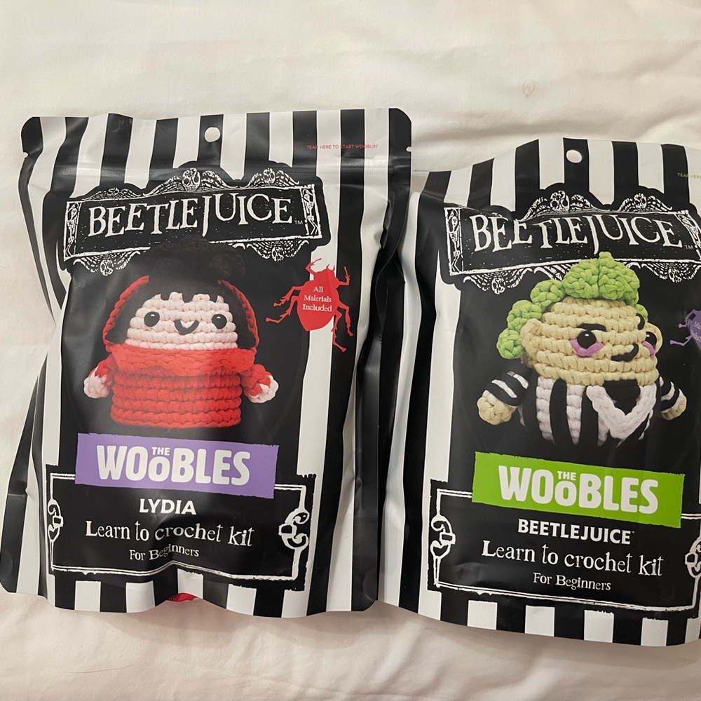 The Woobles Beetlejuice Lydia and Beetlejuice